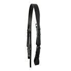 EcoRider Classic Leather Headpiece separate set featuring 3/4" buckled cheeks, a plain flat browband, and split poll straps.