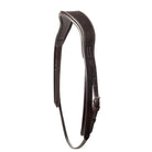 Brown EcoRider Perfect Fit anatomic leather headpiece separate with plush comfort padding and adjustable split cheek straps.