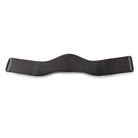 Underside of the Black EcoRider SeamFree Anatomic Dressage Girth, illustrating the smooth, anti-rub seamless leather lining.