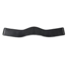 Underside of the Black EcoRider SeamFree Anatomic Dressage Girth, illustrating the smooth, anti-rub seamless leather lining.