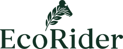 EcoRider secondary brand logo icon, representing a commitment to sustainable, eco-friendly, and vegetable-tanned anatomical bridles and premium horse tack.